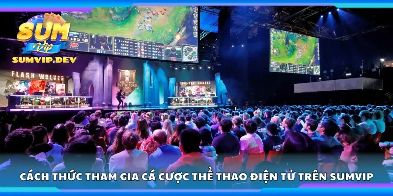 Cách thức tham gia cá cược thể thao điện tử trên Sumvip