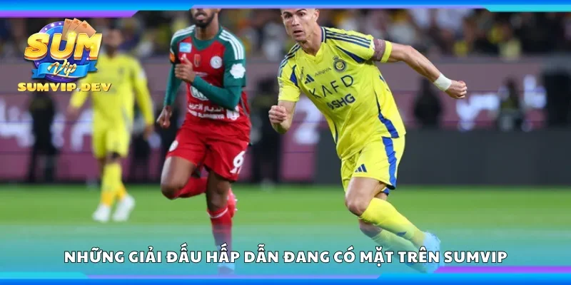 Những giải đấu hấp dẫn đang có mặt trên Sumvip