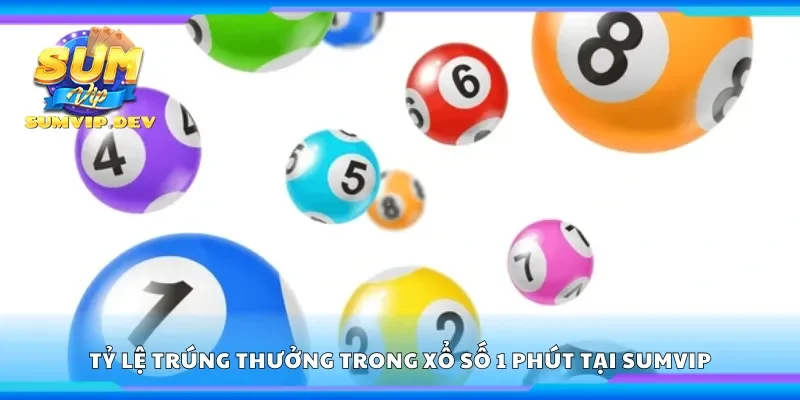 Nắm bắt tỷ lệ trúng thưởng trong xổ số 1 phút tại Sumvip