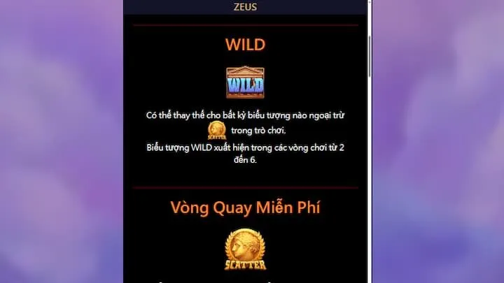 Bản chất kích thắng của Wild sấm chớp trong Zeus