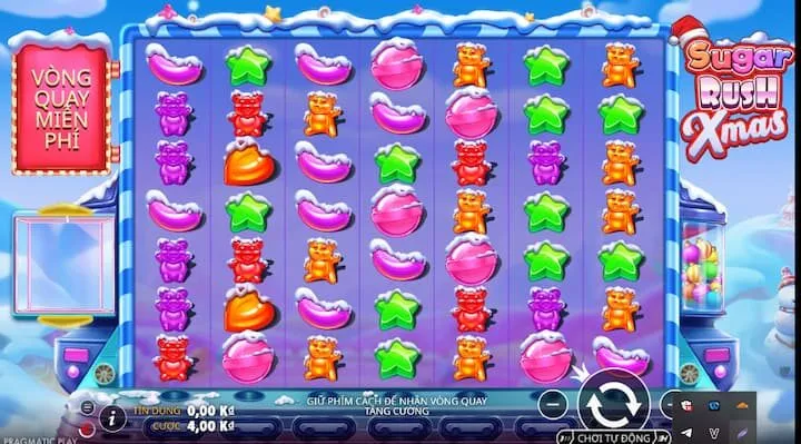 Vài nét về slot Sugar Rush xmas