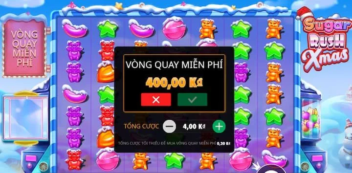 Hướng dẫn mẹo chơi nâng cao Sugar Rush xmas